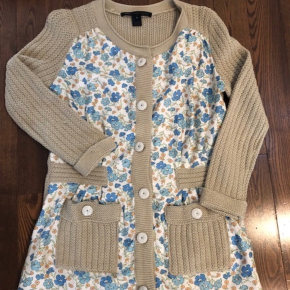 Vintage Marc by Marc Jacobs Floral Print Cardigan - Picture 2 of 5